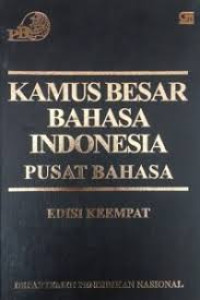 Image of Kamus Besar Bahasa Indonesia Pusat Bahasa Edisi Keempat
