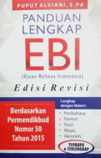 Image of Panduan Lengkap EBI (Ejaan Bahasa Indonesia) Edisi Revisi