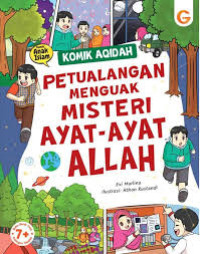 Image of Komik Aqidah Petualangan Menguak Misteri Ayat-Ayat Allah